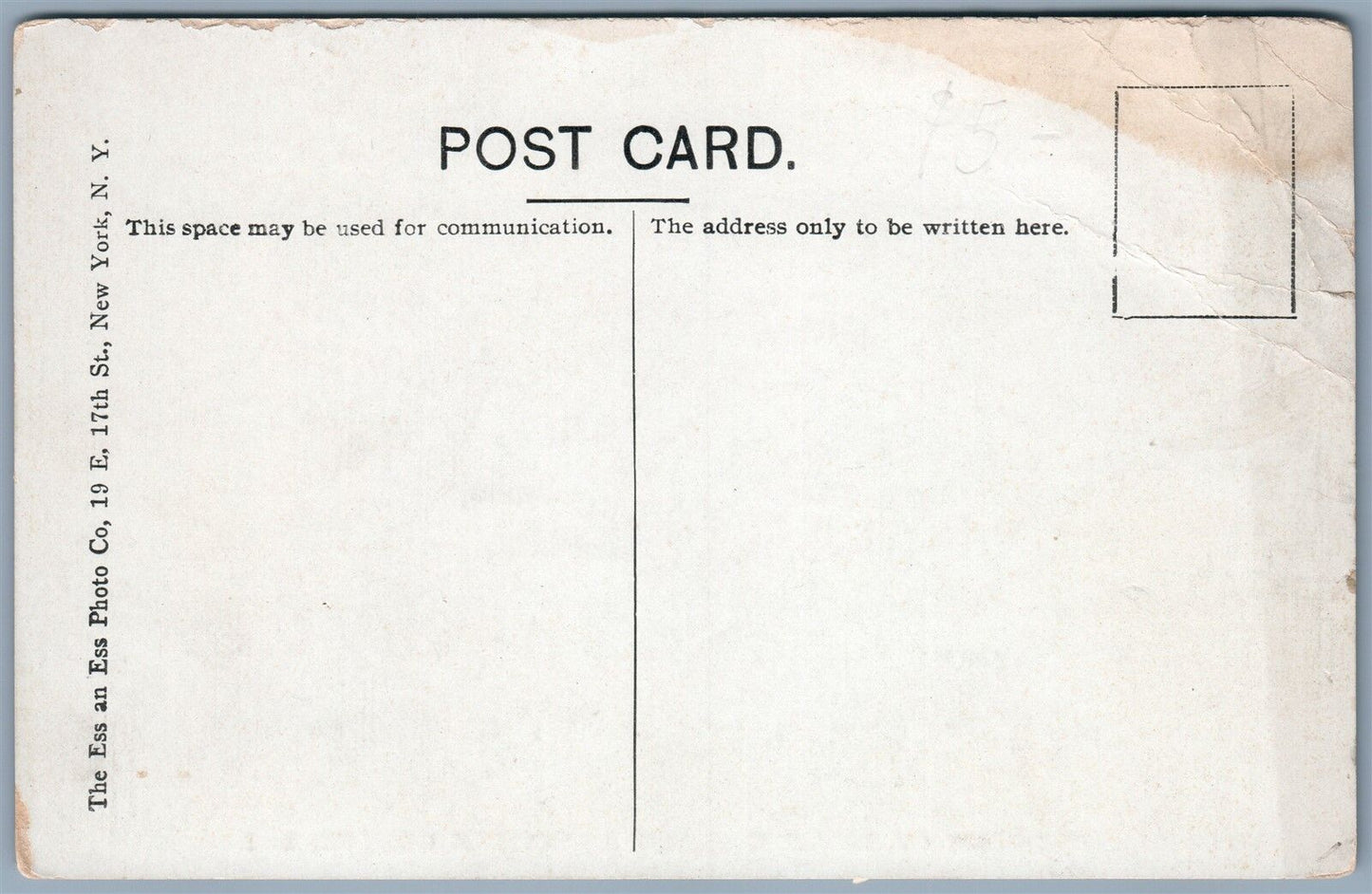 ROCKVILLE CENTRE LONG ISLAND NY VILLAGE AVENUE ANTIQUE POSTCARD