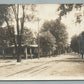 JERSEY SHORE PA MAIN STREET ANTIQUE REAL PHOTO POSTCARD RPPC