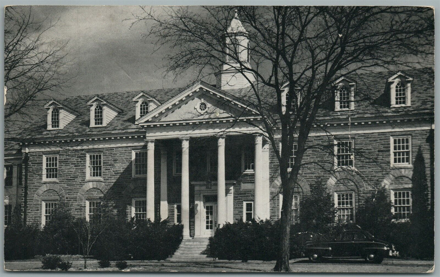 PHILADELPHIA PA FOX CHASE JEANES HOSPITAL VINTAGE POSTCARD