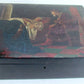 RUSSIAN ANTIQUE LACQUER BOX TSAR IVAN THE TERRIBLE AT THE WIFE'S BED large RARE