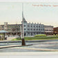 ANTIQUE POSTCARD - FRONT & WEST BROAD STREET QUAKERTOWN BUCKS COUNTY PA