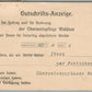 WALDSEE GERMANY ANTIQUE POSTCARD