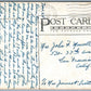 COLD SPRING HARBOR LONG ISLAND N.Y. CARNEGIE BUILDING 1948 VINTAGE POSTCARD