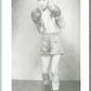 BOXING CHAMPION BOY 13 YEARS OLD RONNIE WALCOTT VINTAGE POSTCARD