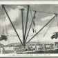INDIANTOWN GAP PA LAND LOCKED SHIP TRUCK & CANNON HAULING VINTAGE POSTCARD