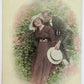 ANTIQUE ROMANTIC POSTCARD - YOU'RE JUST AS GOOD AS THEY MAKE 'EM IN ALLENTOWN PA