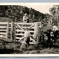 WOLF WYO SADDLING A BRONC EATON'S RANCH ANTIQUE REAL PHOTO POSTCARD RPPC