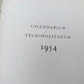 1953-1958 4 VOLUMES CALENDARIUM TYCHOPOLITANUM illustrated