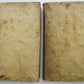 1774 HOLY BIBLE in LATIN BIBLIA SACRA ANTIQUE VELLUM BOUND FOLIO 2 VOLUMES