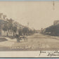 LANSDALE PA COLUMBIA AVE. ANTIQUE REAL PHOTO POSTCARD RPPC