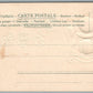 BELGIUM BRUXELLES CONTINENTAL BODEGA COMPANY EMBOSSED ANTIQUE POSTCARD