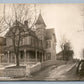 BRODBECK PA STREET SCENE ANTIQUE REAL PHOTO POSTCARD RPPC
