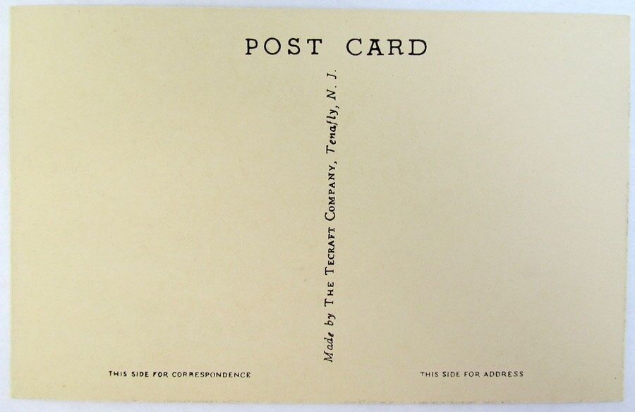 VINTAGE POSTCARD DELAWARE RIVER AT BELVIDERE N.J.