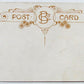 ANTIQUE ROMANTIC POSTCARD - HUSBAND & LOVERS