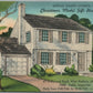 WEST ROXBURY BOSTON MA CHRISTMAS MODEL GIFT HOME OF 1951 VINTAGE POSTCARD