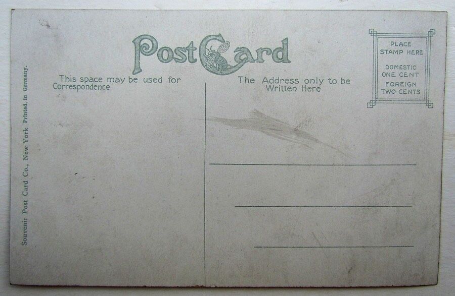 VINTAGE POSTCARD CRYSTAL HOTEL JOHNSTOWN PA