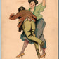 SUFFRAGIST ANTIQUE COMIC POSTCARD