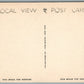 ELIZABETH NJ EAST JERSEY STREET AT BROAD VINTAGE POSTCARD