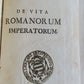 1685 HISTORY OF ROMAN EMPEROR by HERODIANI antique VELLUM BOUND