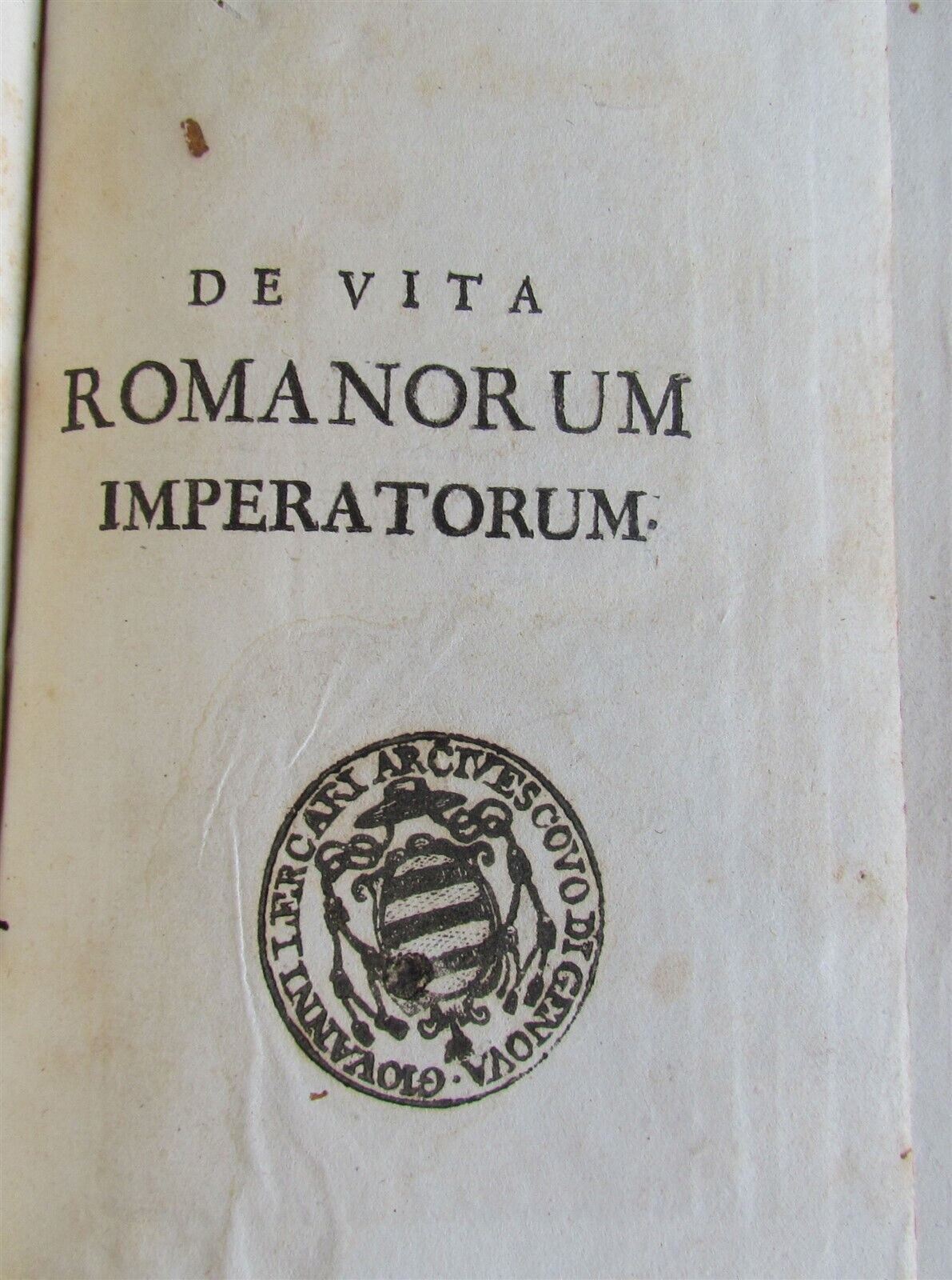 1685 HISTORY OF ROMAN EMPEROR by HERODIANI antique VELLUM BOUND