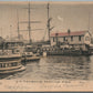 BALTIMORE MD US REVENUE SERVICE PIER ANTIQUE POSTCARD