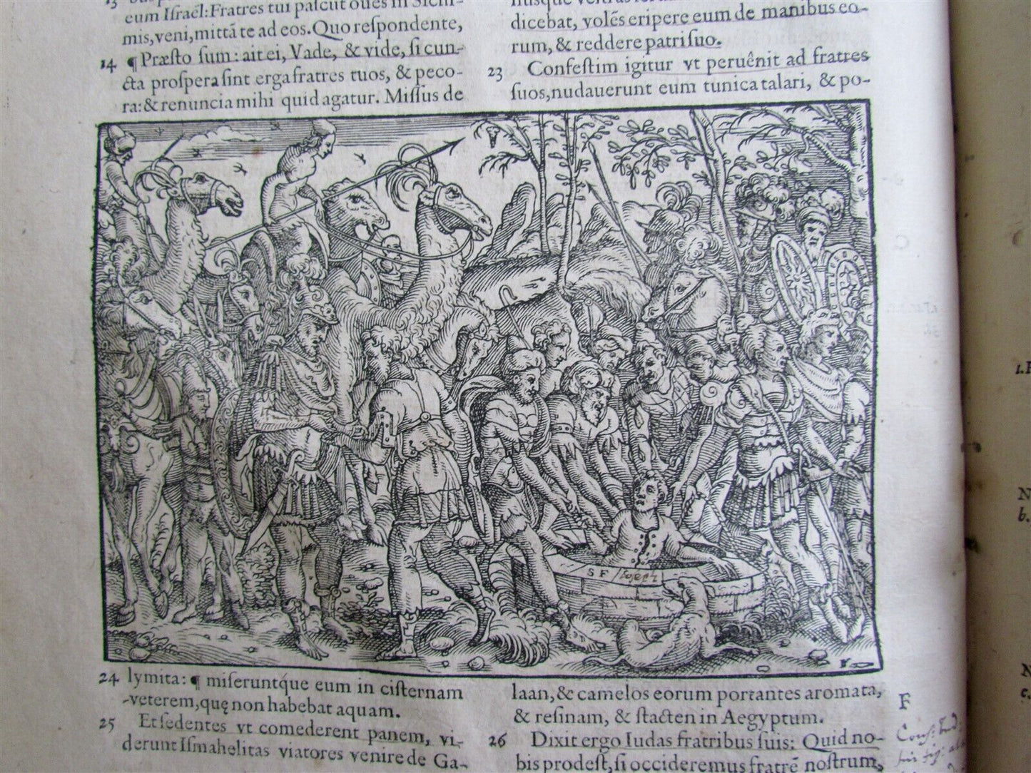 1566 BIBLE ILLUSTRATED by JOST AMMAN antique RARE Sigismund Feierabend FOLIO