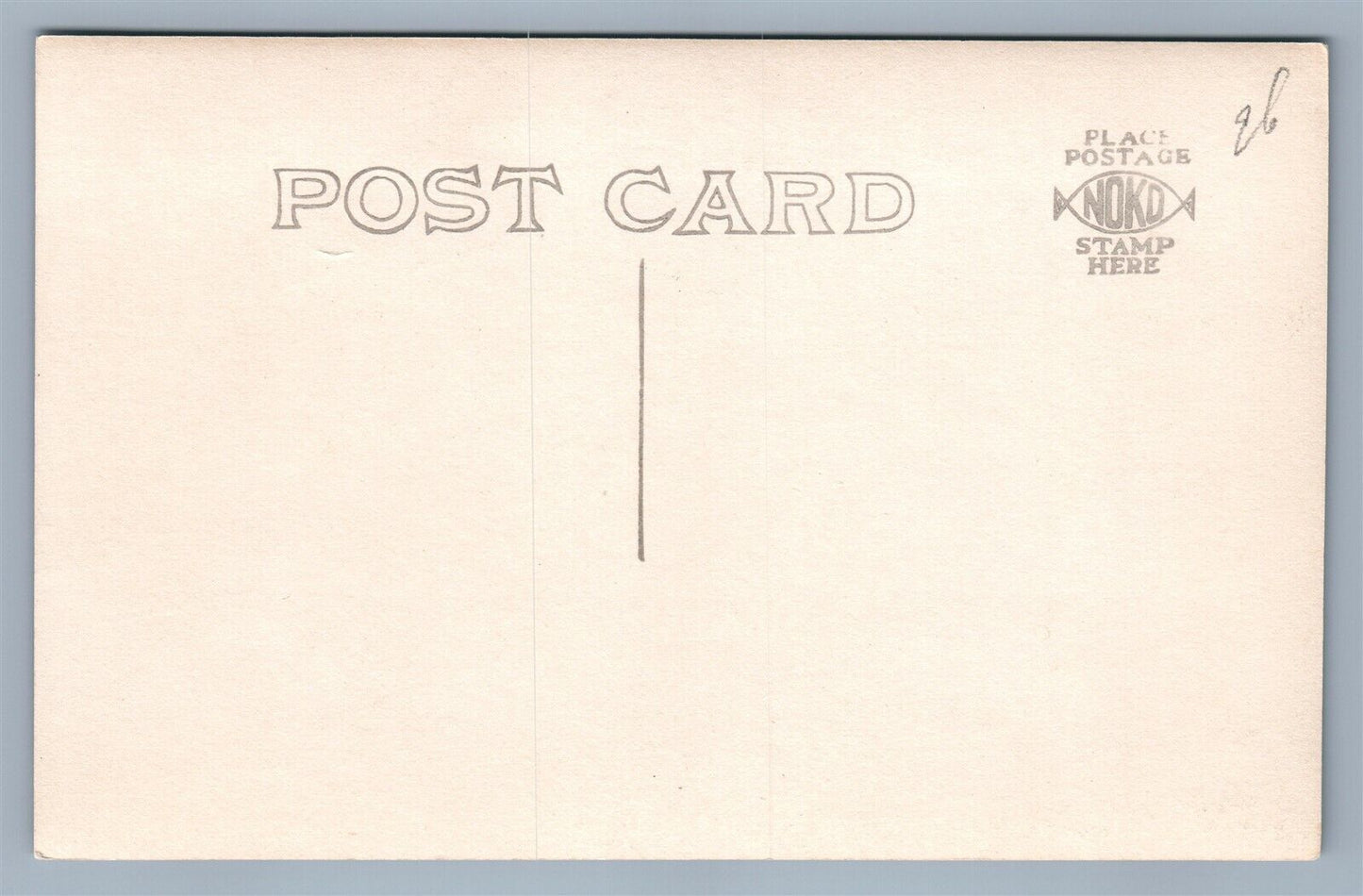 LAKE HOPARCONG NJ FROM COL. GREEN'S ANTIQUE REAL PHOTO POSTCARD RPPC