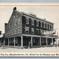 SHEPHERDSTOWN PA HILL TOP INN ADVERTISING ANTIQUE POSTCARD