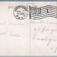 AMSTERDAM NY MOHAWK RIVER 1911 ANTIQUE POSTCARD