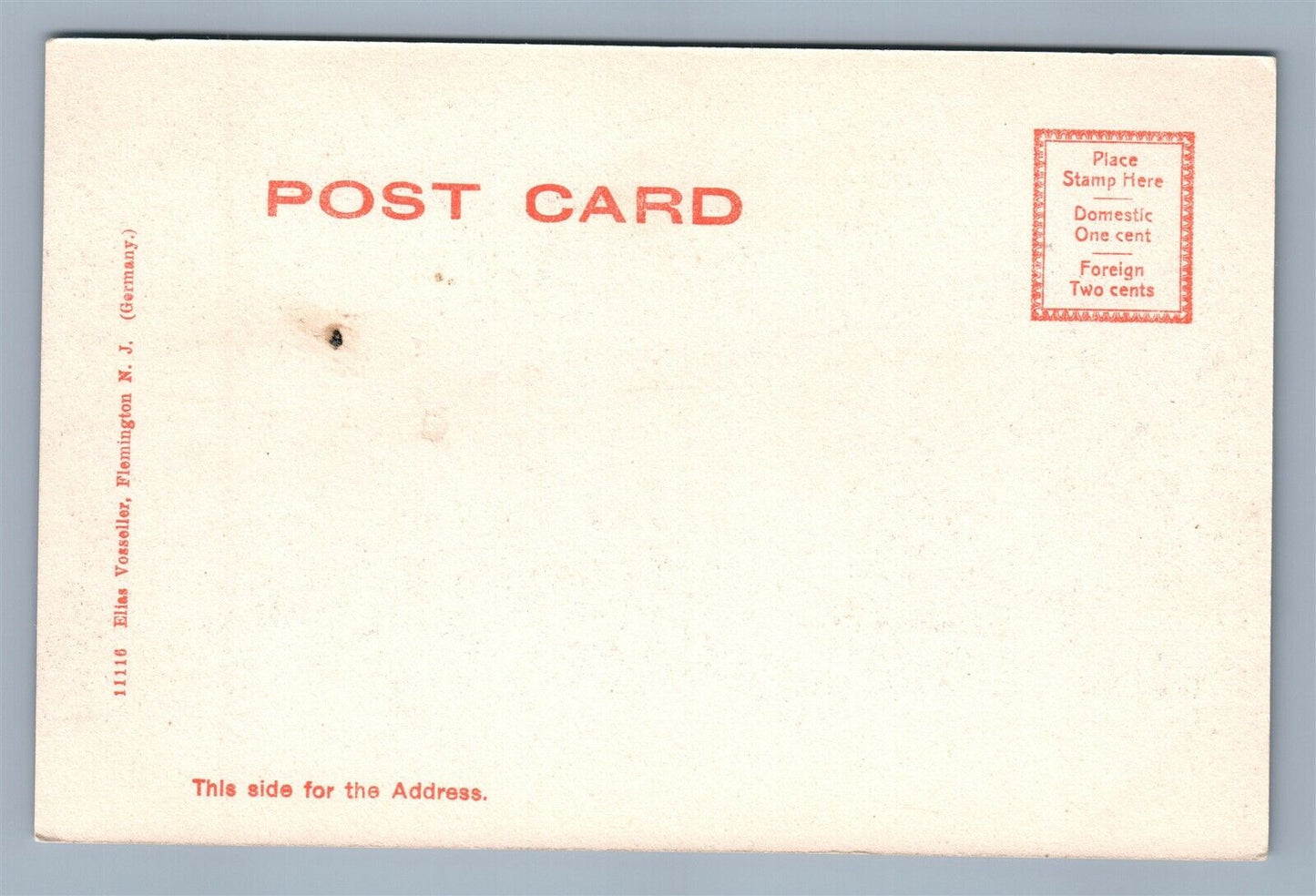 FLEMINGTON NJ COURT HOUSE ANTIQUE POSTCARD