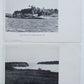 LOT OF 2 VINTAGE UNDIVIDED POSTCARDS - BEAR ISLAND & SHIP HARBOR MAINE