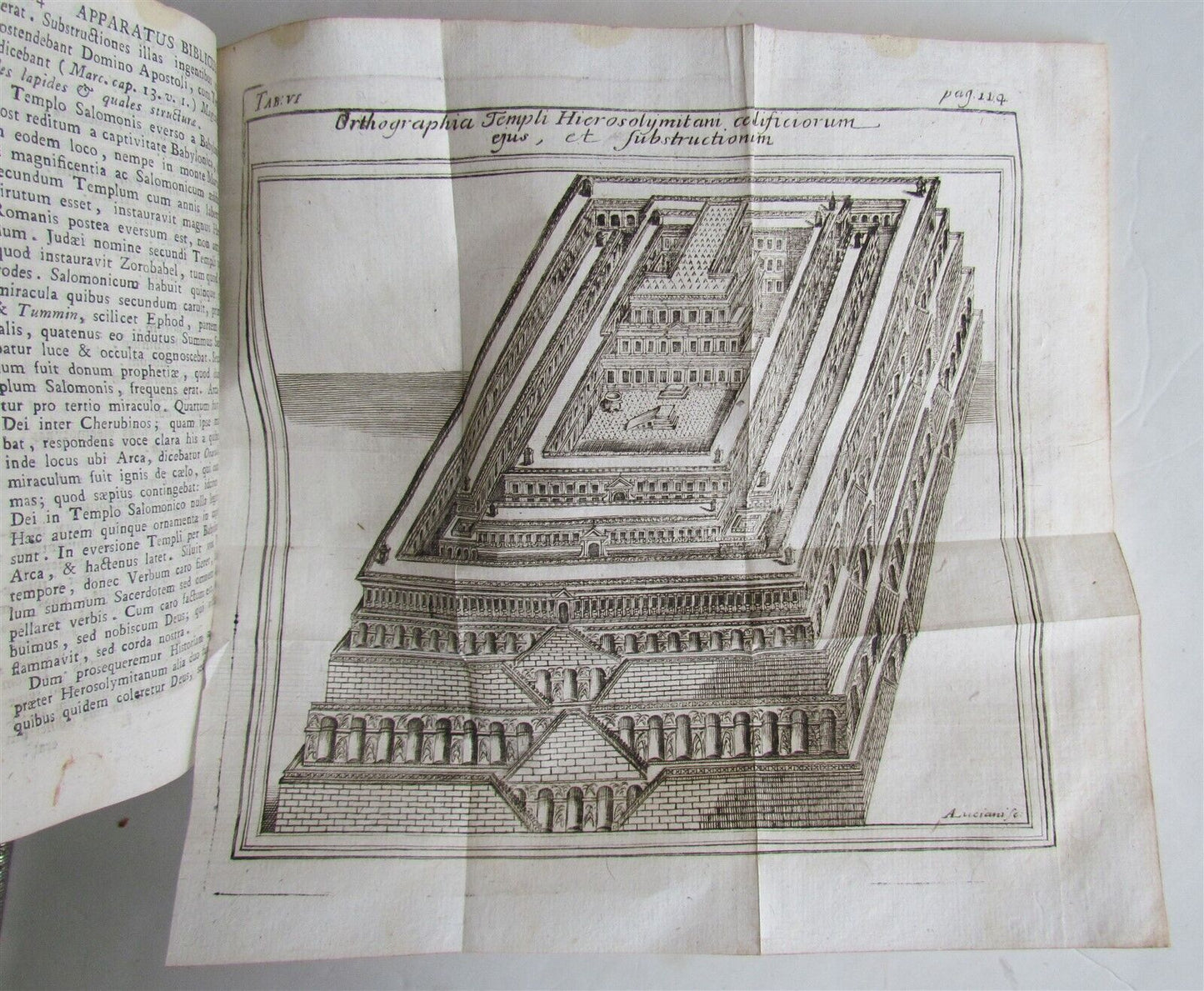 1793 Apparatus Biblicus antique ILLUSTRATED Judaica