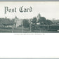 PERKASIE BUCKS CO PA ST.STEPHEN'S CHURCH & RAILWAY STATION ANTIQUE POSTCARD