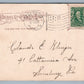WALTHAM MA CHRIST EPISCOPAL CHURCH 1906 ANTIQUE UNDIVIDED POSTCARD