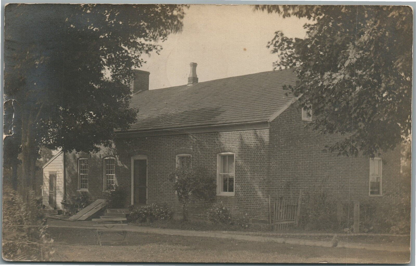 SOMERVILLE NJ SCENE ANTIQUE REAL PHOTO POSTCARD RPPC