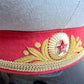 RUSSIAN SOVIET GENERAL PARADE MILITARY UNIFORM VISOR HAT vintage