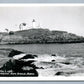 YORK BEACH ME NUBBLE LIGHTHOUSE VINTAGE REAL PHOTO POSTCARD RPPC