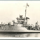 MILITARY SHIP U.S.S. McCALL VINTAGE REAL PHOTO POSTCARD RPPC