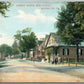 SEELYVILLE WAYNE COUNTY PA STREET SCENE 1908 ANTIQUE POSTCARD
