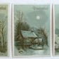 NEWARK NJ PRUDENTIAL INSURANCE COMPANY SET OF 3 ANTIQUE VICTORIAN TRADE CARDS