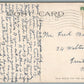GREENFIELD MA THE WILLOWS ANTIQUE POSTCARD