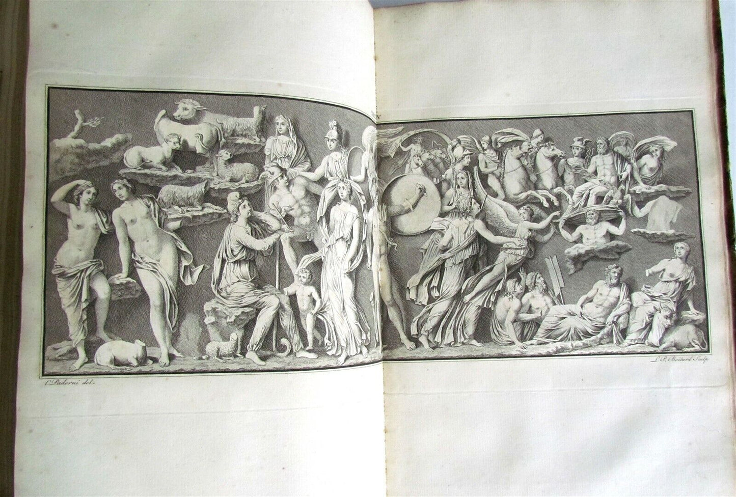 1747 POLUMETIS ILLUSTRATED ROMAN POETRY ANCIENT ARTISTS antique FOLIO in ENGLISH