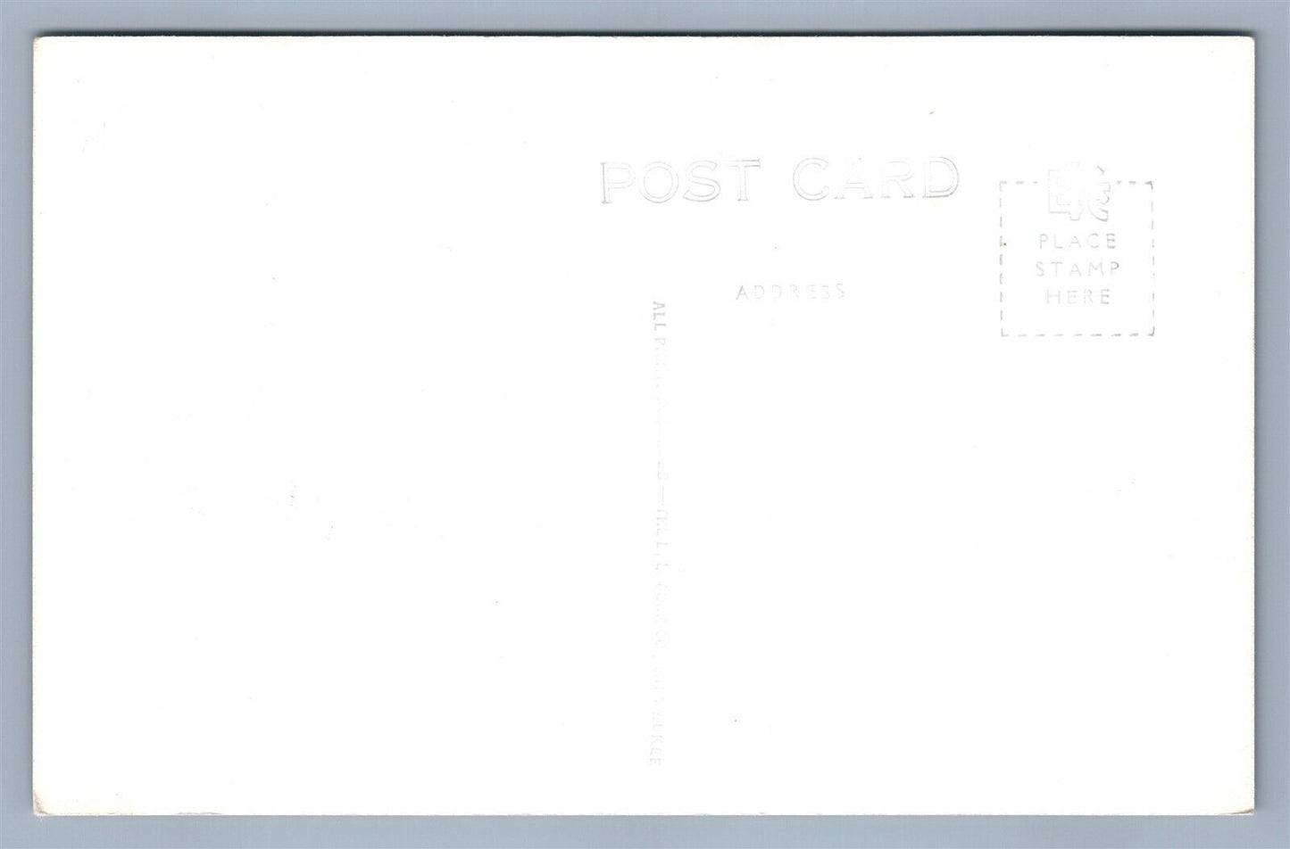 ALBIA IA UNITED PRESBYTERIAN CHURCH VINTAGE REAL PHOTO POSTCARD RPPC