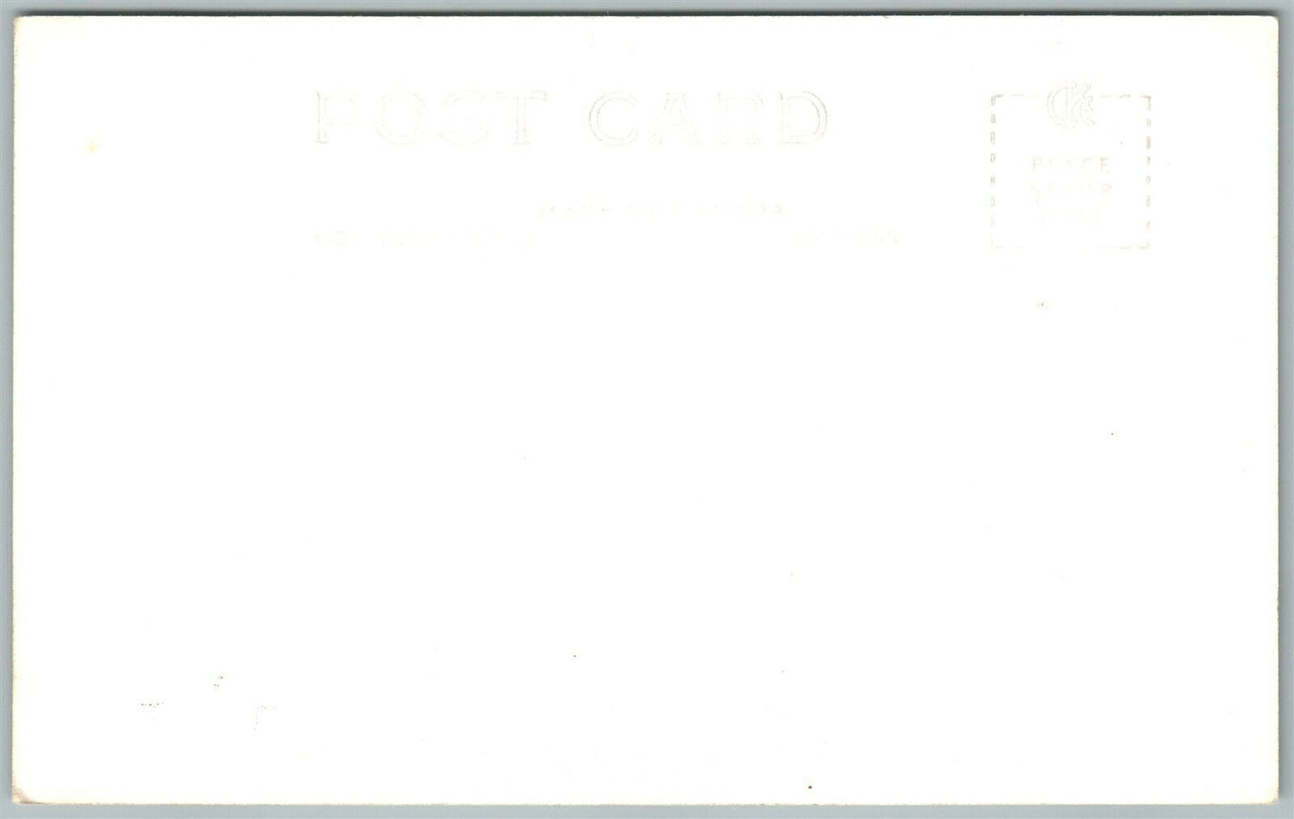 BELLEVILLE ONTARIO CANADA FISHING EXAGGERATED VINTAGE REAL PHOTO POSTCARD RPPC