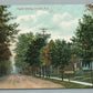 ROSELLE NJ FOURTH AVENUE ANTIQUE POSTCARD