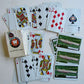 VINTAGE 1950s BOXED PLAYING CARDS DECK LIFETIME METER Co. RALEIGH NC