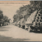 MILLVILLE NJ TOMATOES IN LINE AT CANNING PLANT VINTAGE POSTCARD