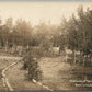 STATE LINE MI MAIN LODGE AT THE BIRCHES ANTIQUE REAL PHOTO POSTCARD RPPC