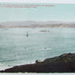 VINTAGE 1908 POSTCARD US CRUISER CALIFORNIA LIMB POINT GOLDEN GATE SAN FRANCISCO