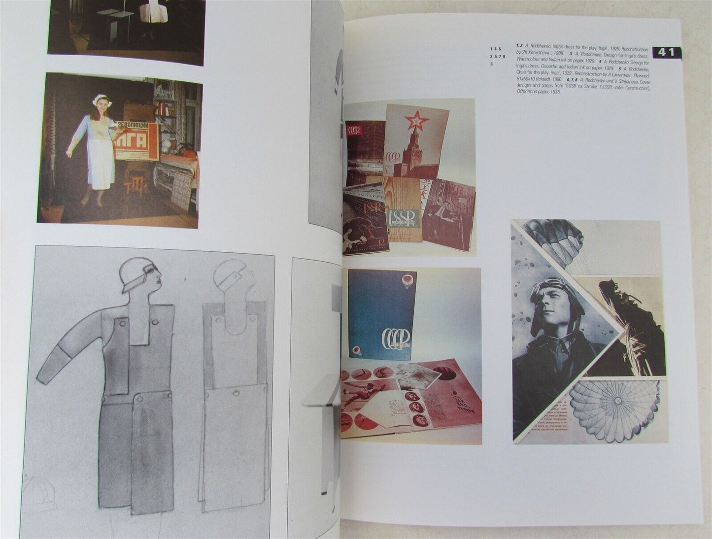 RUSSIAN AVANT-GARDE ARTISTS RODCHENKO & STEPANOVA WORKSHOP ILLUSTRATED ART BOOK